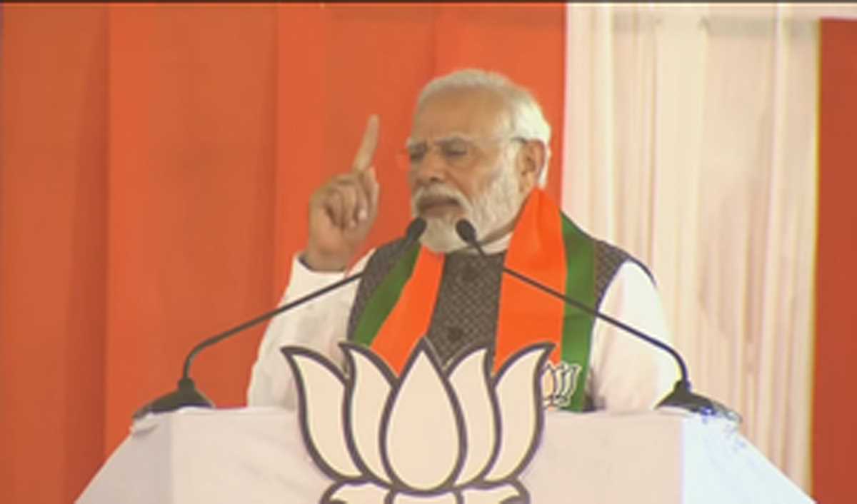 कांग्रेस ने मप्र में विकसित किया था लापता मॉडल : प्रधानमंत्री मोदी